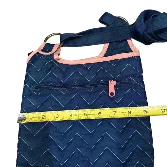 Cinda B Neptune Hipster, Blue & Pink Women’s Crossbody Bag - Picture 6 of 12